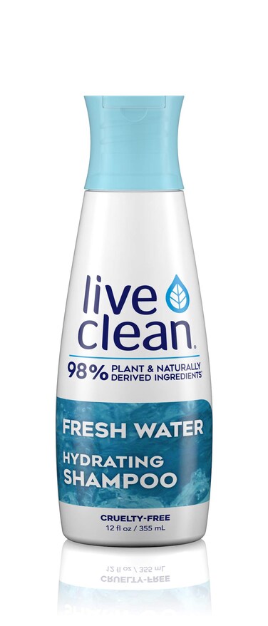 Live Clean Fresh Water Hydrating Shampoo, 12 Fl Oz