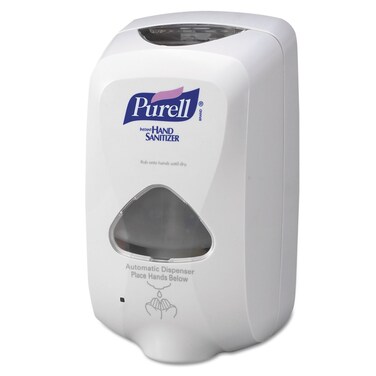 Purell TFX Touch-Free Foam Hand Sanitizer Dispenser, White, for PURELL TFX 1200 mL Foam Hand Sanitizer Refills (Pack of 1) - 2720-12