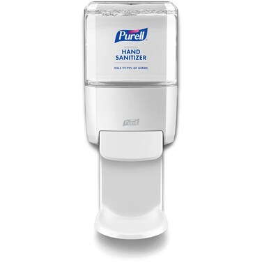 PURELL ES4 Manual Hand Sanitizer Dispenser, White, Compatible with 1200 mL PURELL ES4 Hand Sanitizer Refills (Pack of 1) - 5020-01
