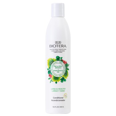 Biotera Long &amp; Healthy Strengthening Conditioner   Strengthens Long, Growing Hair   Microbiome Friendly   Vegan &amp; Animal Test Free   Paraben Free   Color-Safe