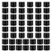 (50 Packs) Green Nexus 5g/5ml UV Protection Glass Jars for Lip Balm, Lotion, Oil, Cream &amp; Cosmetics Enhanced Cap (2024)