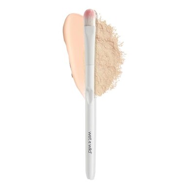 wet n wild Concealer Brush, Under Eye &amp; Brow Blending for Large Max Coverage, Ergonomic Handle for Comfortable Precision Control , Cruelty-Free &amp; Vegan