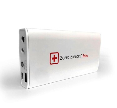 Zopec Explore Mini CPAP Battery UPS Backup - World's Smallest/Lightest - Camping, Air Travel, and RV - Up to 2 Nights Sleep - Fast Recharge - Includes Cables for ResMed AirMini, AirSense 10 and 11