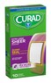 CURAD Sheer Adhesive Bandages, 4-Sided Seal, 2" x 3-3/4", Advanced Wound Care, 10 Count, Pack of 4