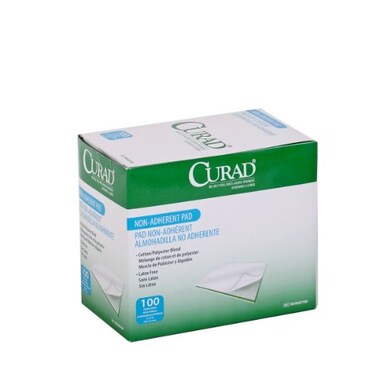 CURAD Sterile Non-Adherent Dressing Pads, 2" x 3", Perfect for Wound Care, Pack of 1200
