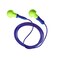 3M E-A-R Push-Ins Earplugs 318-1001, Corded, Poly Bag 100-Pair