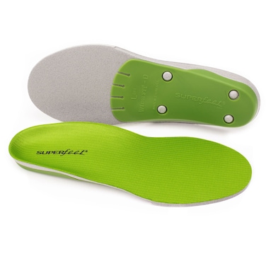 Superfeet All-Purpose Wide-Fit Support Insoles (WideGreen) - for Wide Footwear Only - Trim-to-Fit Orthotic Arch Support Shoe Inserts