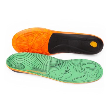 Superfeet Hike Support Insoles - Trim-to-Fit Comfort Carbon Fiber Orthotic Inserts for Hiking Boots or Shoes - Professional Grade - 11.5-13 Men / 12.5-14 Women