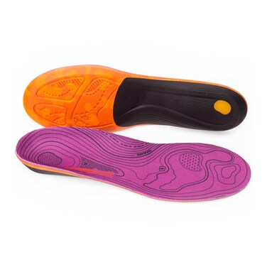 Superfeet Hike Women's Support Insoles - Trim-to-Fit Comfort Carbon Fiber Orthotic Inserts for Hiking Boots or Shoes - Professional Grade - 4.5-6 Women