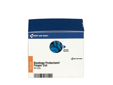 First Aid Only FAE-6050 SmartCompliance Refill Finger Cots, 50 Count