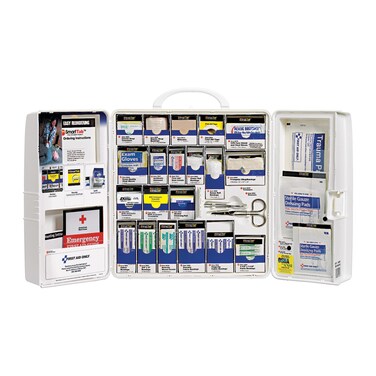 First Aid Only 1001-FAE-0103 Large SmartCompliance First Aid Kit, 209 Pieces, OSHA Compliant, Plastic Case