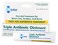 Globe Triple Antibiotic First Aid Ointment, 1 Oz.   24-Hour Infection Protection, Treatment for Minor Scrapes, Burns and Cuts   (1 Tube)