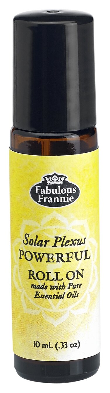 Fabulous Frannie 3rd Chakra Solar Plexus Powerful Pre-diluted ROLL ON Made with Pure Essential Oils .33oz (10ml)