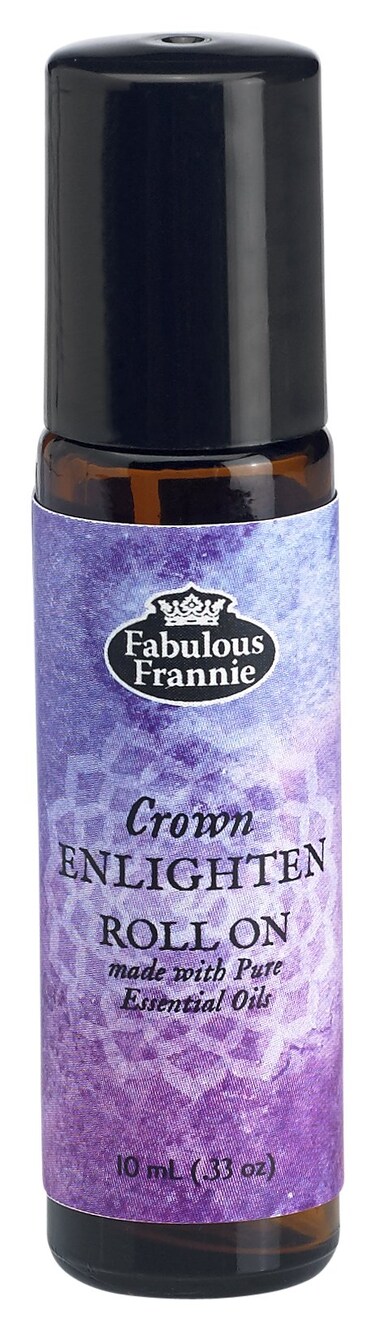 Fabulous Frannie 7th Chakra Crown Enlightened Pre-diluted ROLL ON Made with Pure Essential Oils .33oz (10ml)