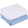 4 Pack Bed Pads for Incontinence Washable 34" x 36",Waterproof Bed Pads,Adult Washable Incontinence Bed Pads for Adults,Dog,Kids