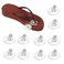5 Pairs Silicone Thong Sandal Toe Protectors Clear Sandal Flip Flops Gel Toe Guards Cushions Thong Protectors