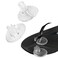 5 Pairs Transprent Silicone Gel Sandal Thong Protectors Toe Guards Cushions Flip-Flop Non-Slip Toe Separator Foot Pads (Style B)