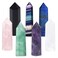 7 PCS Healing Crystal Wands   2" Amethyst, Rose Quartz,Clear Quartz,Black Obsidian,Green Fluorite, Lapis Lazuli,Rainbow Fluorite  6 Faceted Reiki Chakra Meditation Therapy