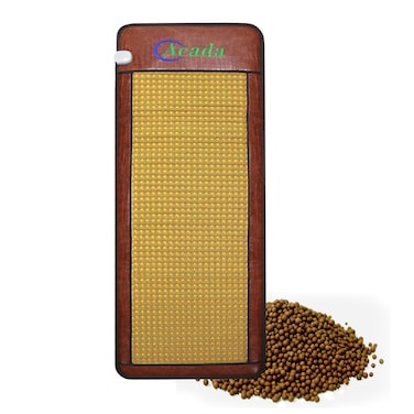 ACADA Tourmaline Mat Large Bio Mat Far Infrared Heating Pad for Full Body Large Heating Pad Infrared Relieves Muscle Fatigue Relaxes Joints, Adjustable Timer and Temperature Controller 59" x 24