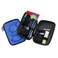 Diabetes Travel Case Hard Shell, Storage Organizer for Glucose Monitor Kit, Insulin Pen, Blood Sugar Test Strips, Syringe, Needles and Other Diabetic Care Supplies - Premium &amp; Durable Hard Case, Blue