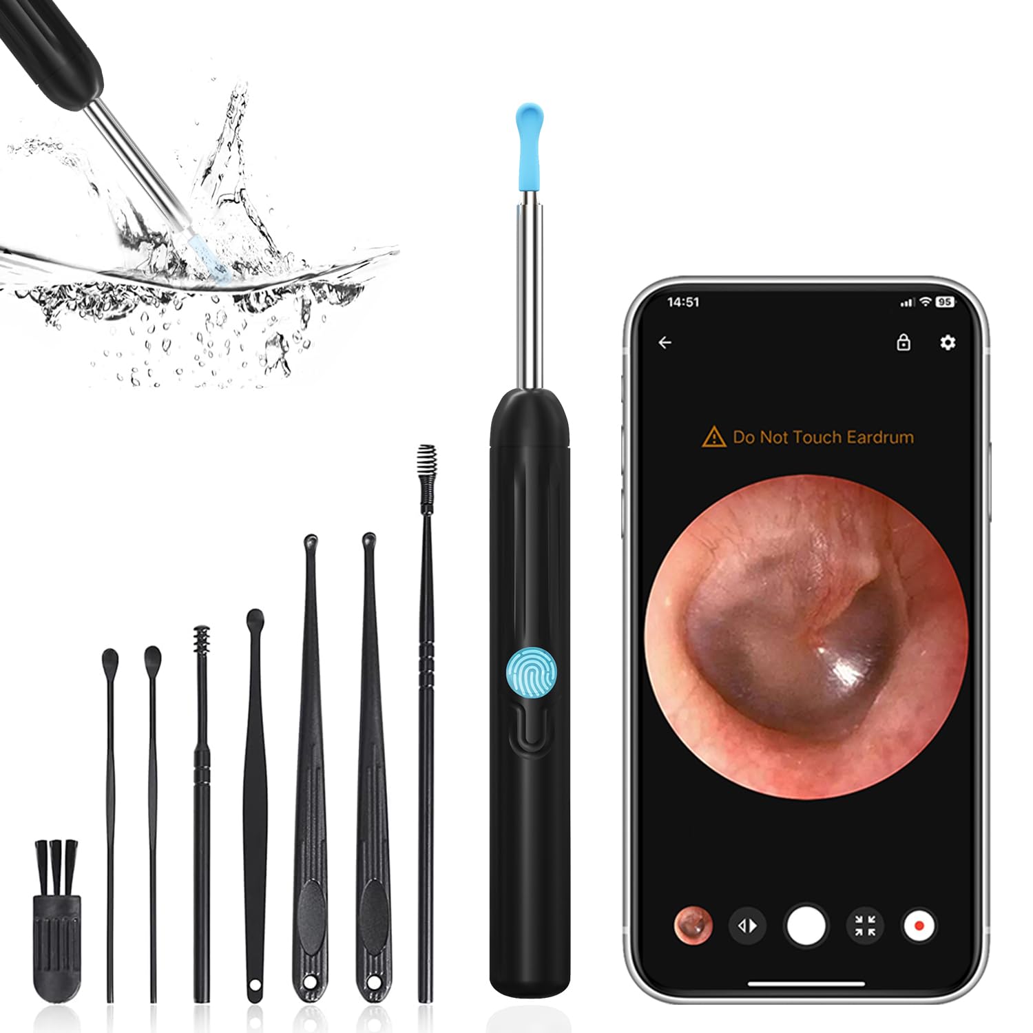 stryan Stryan Ear Wax Removal Ear Cleaner With Camera