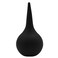 Ear Wax Removal Irrigation Cleaning Kit Ear Syringe Bulb Air Blower Pump Dust Cleaner Earwax Remover Silicone for Adult, Black