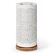 Earnest Living Waterless Diffuser for Essential Oil 100ml Nebulizing Diffusion System Aromatherapy Diffuser Metal Cool Mist Humidifier Cold-Air Scent Machine for Bedroom Home Office Hotel Spa White