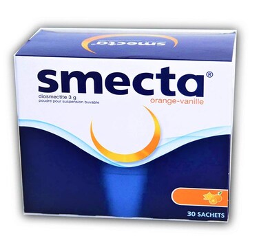 FEDOLOY SMECTA Acute &amp; Chronic Diarrhoea Adult &amp; Children 30 sachets - Natural Medication Instant Relief