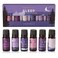 Folkulture Sleep Essential Oils Set   Pure Essential Oils for Diffusers for Home, Set of 6 Essential Oil Blend or Oil Diffuser Essential Oils - Lavender, Rosemary &amp; Peppermint