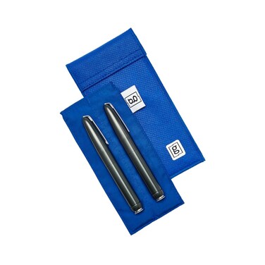 Glucology Insulin Cooling Wallet Pouch   No Ice Pack or Batteries Needed   New Innovative Technology   Perfect for Travel   Duo Pen Pouch, Blue