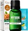Gya Labs Organic Myrrh Essential Oil for Skin and face- 100% Pure Natural Myrrh Oils Organic for Diffuser, Hair, Candle Making &amp; Massage, Natural Aromatherapy (0.34 Fl Oz)