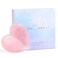 Healing Crystal Rose Quartz Heart Love Massage Tool Natural Gemstone Gua Sha Board Facial Scraping Massager for Face, Eye, Neck Skin Care Massage