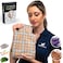 Heating Pads Microwave w/Classic Bottle Shaped - Microwave Heat Pads for Pain Relief (12x8,5 in) - Heat &amp; Cold Pack Microwavable - Washable Cover, 100% Cotton Fabric and Lavender (Oxford)