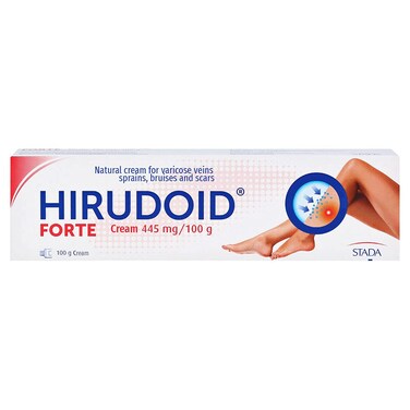 HiruCream Forte 100g Cream for Veins Bruises Scars sprains, Made in Germany