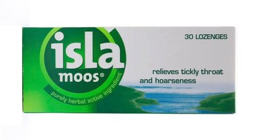Isla Moos 30 Lozenges for the Throat