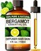 Kukka Bergamot Essential Oil for Diffuser and Skin - 4 Fl Oz - 100% Pure Natural Bergamot Oil for Aromatherapy, Hair Shampoo ,Bath Bomb &amp; Soap Making Scent DIY