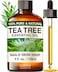 Kukka Tea Tree Oil for Skin, Hair &amp; Toenails - 4 Fl Oz - 100% Pure Natural Tea Tree Essential Oil Made from Australian Melaleuca for Potency - Used in General Wellness, Aromatherapy &amp; DIY Soap Making