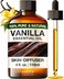 Kukka Vanilla Essential Oil for Diffuser &amp; Skin - 4 Fl Oz - 100% Pure Natural Vanilla Oil - Long Lasting for Perfume - Soap Making Scent &amp; DIY