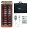 Large Size Far Infrared Heating Pad - Jade Tourmaline Stone Heating Pad - Red Light Mat - Jade Heating Pad with Auto Shut Off - Overheat Protection,Smart Control(67"x27")