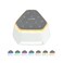 LUMI   White Noise Machine   Sound Machine for Sleeping   26 Non Looping Soothing Sounds &amp; 7 Color Baby Night Light   White &amp; Pink Sound Machine Baby   White Noise Machines for Adults &amp; Kids