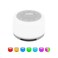 LUMI   White Noise Machine for Babies &amp; Adults   24 Sounds   7 Colour Night Light   Sleep Timer   USB Rechargeable   Sleep Sound Machine