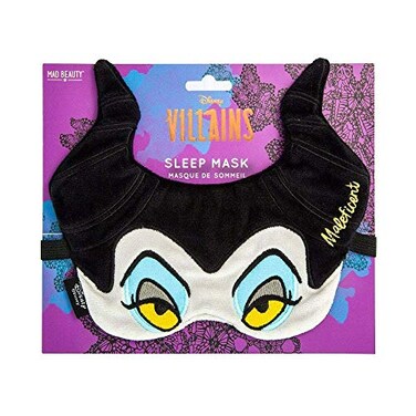 Mad Beauty Disney Villains Maleficent Sleep Mask   Great Novelty Gift for Women, Adults, and Kids   Comfortable and Washable   Practical and Fun Sleep Accessory