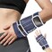 Magic Gel Wrist Ice Pack Wrap - Hot or Cold Hand Brace with Gel Pack - Wrist Band Heating or Cooling Compression for Right or Left Hand - Adjustable Straps - Blue