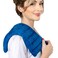 Microwave Heating Pad for Cramps &amp; Targeted Pain Relief, 6"x16" Reusable Heat Pack, Warm Compress Moist Heating Pad Microwavable for Muscle Aches, Back, Neck &amp; Shoulders - Hot/Cold Therapy Bag (Blue)