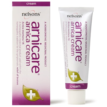 Nelsons Arnicare, Arnica Cream, Homeopathic Remedies, for Bruise Relief, Apply to Skin, Suitable for Adults, The Elderly &amp; Children, 50 gr