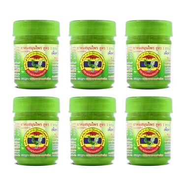 New Herbal Inhaler Formula 1 Green Pack of 6