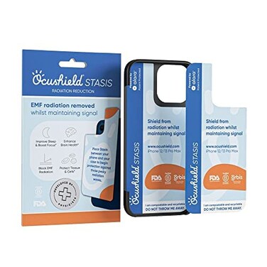 Ocushield Ultra Thin EMF Radiation Protection Insert for iPhone 13 - Maintain Signal Strength While Protecting from EMF