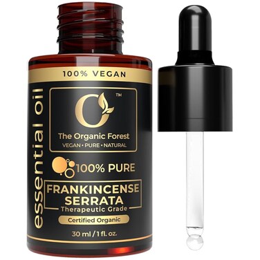 Organic Frankincense Essential Oil for Skin, Hair and Body   Premium Frankincense Oil for Face, Aromatherapy, Wellness &amp; Self-Care   Essential Oil for Home Fragrance Diffuser