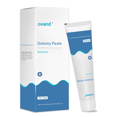 Ostomy Filler Paste 2 oz,Stoma Skin Barrier Paste,Ostomy Supplies,1 Tube