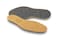 pedag Leather Insole with Sweat Wicking Carbon Layer, Handmade in Germany, Fits Pumps and Dress Shoes, Tan, US M13 / EU 46